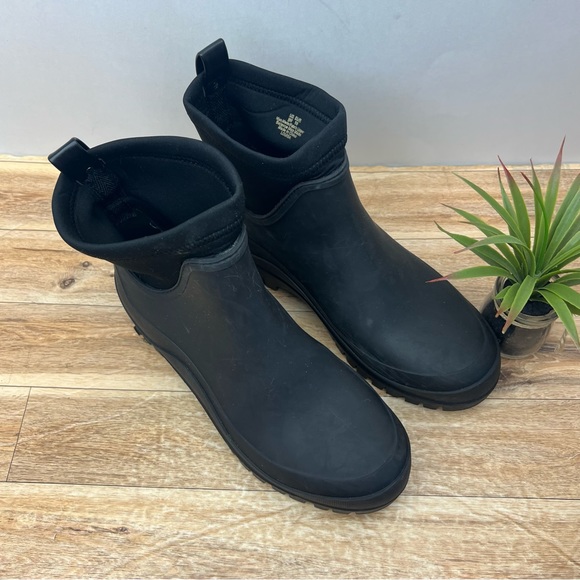 Sam Edelman Louisa Mixed Media Waterproof Rain Boot sz 9 - Picture 2 of 13